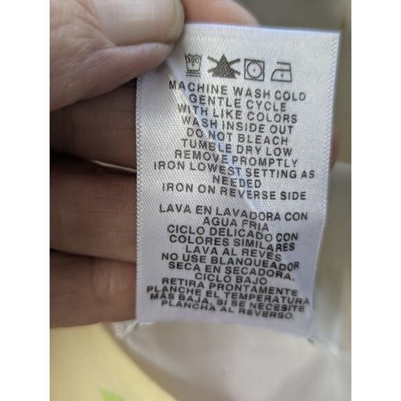 Bonnie Jean Girls Size 6 Yellow PARIS Shopping PRINT Poodle Smocked Dress - Picture 5 of 7